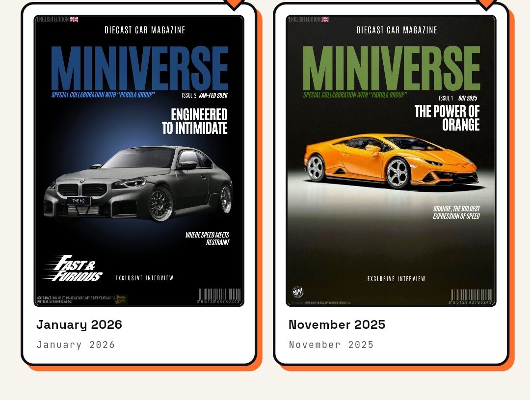 MINIVERSE Magazine covers